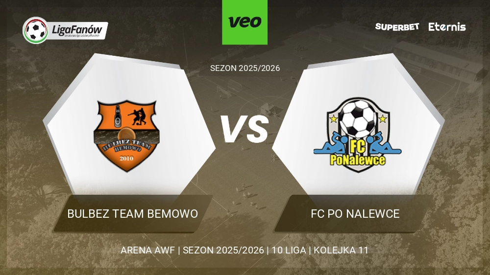 Bulbez Team Bemowo - FC Po Nalewce (wiosna 2026) 