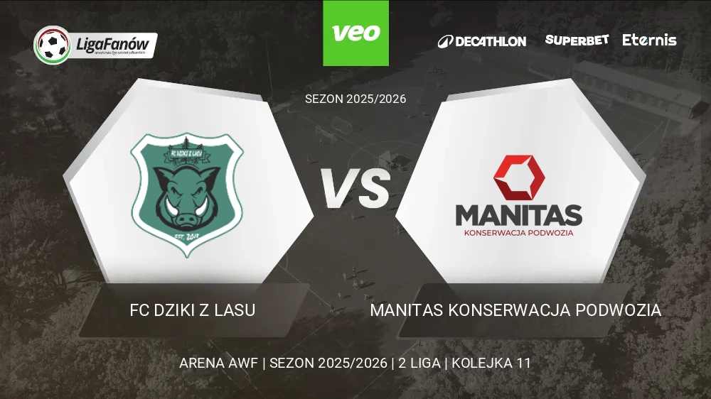 FC Dziki z Lasu - Manitas Konserwacja Podwozia (Wiosna 2026) 