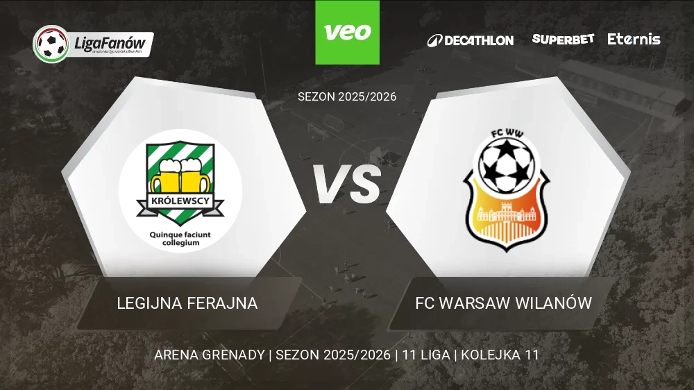 Legijna Ferajna - FC Warsaw Wilanów (Wiosna 2026) 