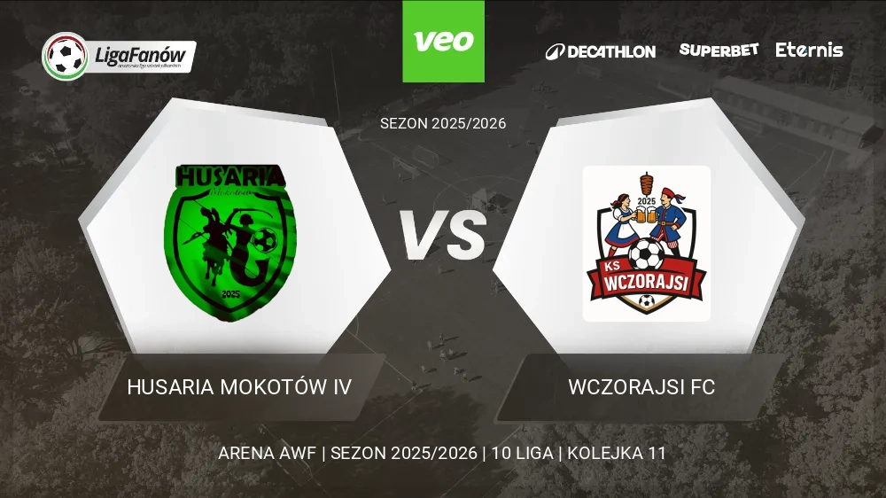 Husaria Mokotów IV - Wczorajsi FC (Wiosna 2026) 