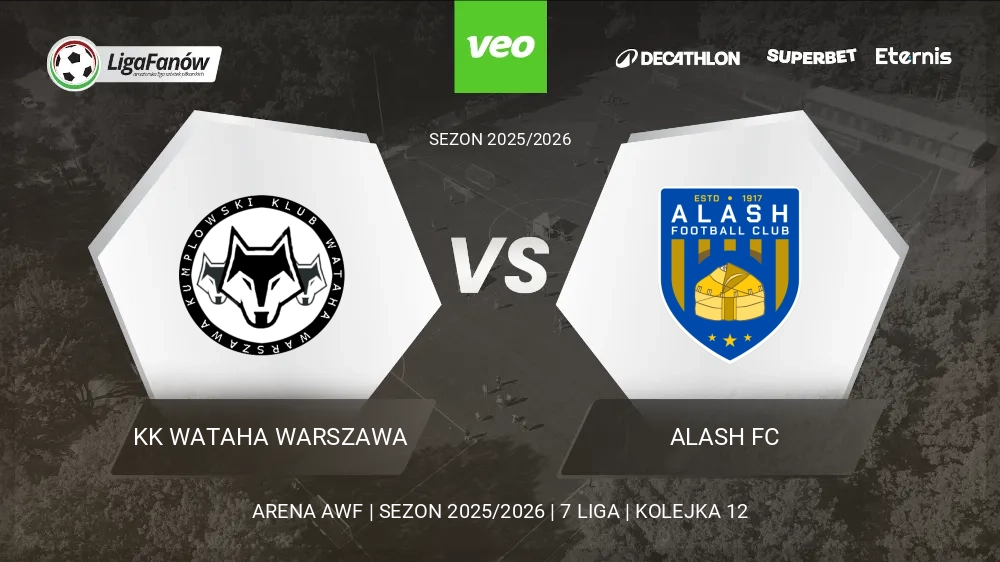 KK Wataha Warszawa - Alash FC (Wiosna 2026) 