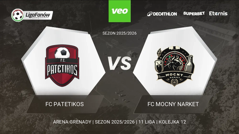 FC Patetikos - FC Mocny Narket (Wiosna 2026) 