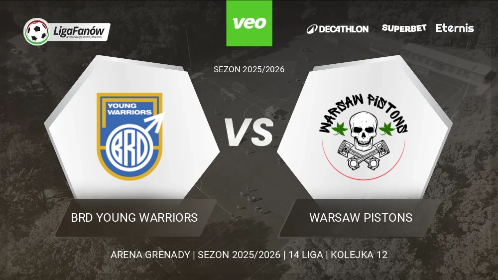 BRD Young Warriors - Warsaw Pistons (Wiosna 2026) 