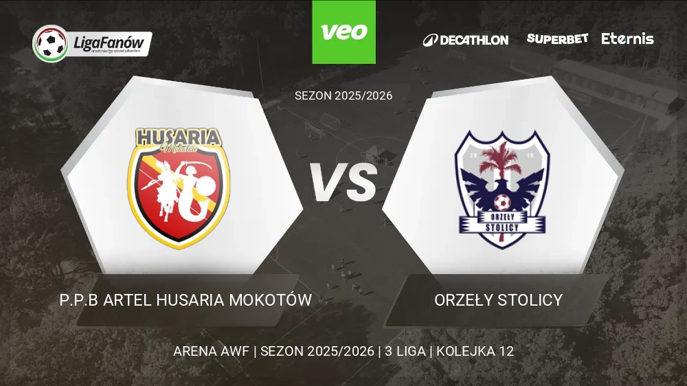 P.P.B Artel Husaria Mokotów - Orzeły Stolicy (Wiosna 2026) 