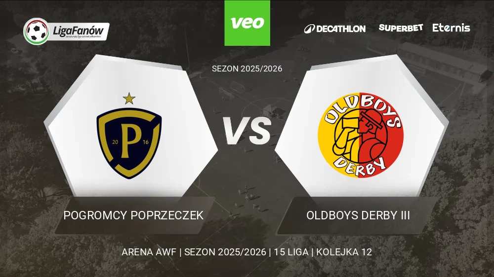 Pogromcy Poprzeczek - Oldboys Derby III (Wiosna 2026) 