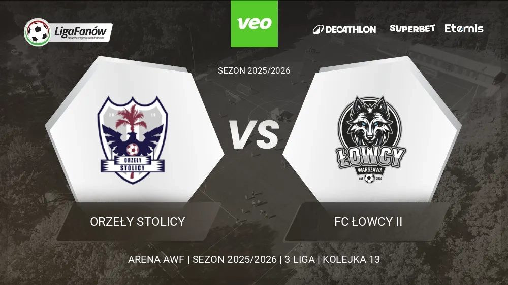 Orzeły Stolicy - FC Łowcy II (Wiosna 2026) 