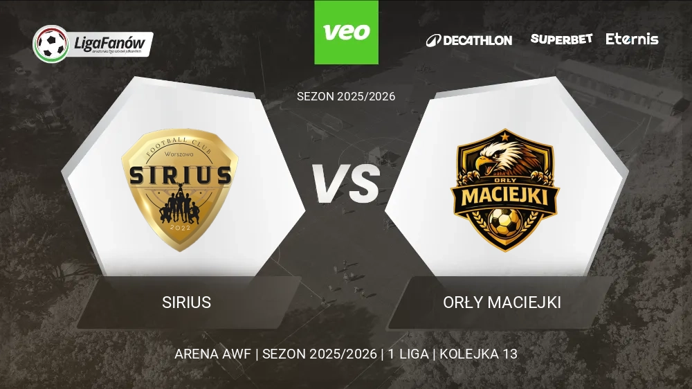 Sirius - Orły Maciejki (Wiosna 2026) 
