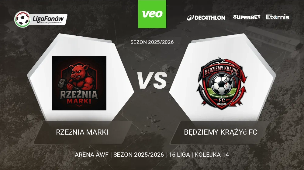 Rzeźnia Marki - Będziemy krążyć FC (Wiosna 2026) 