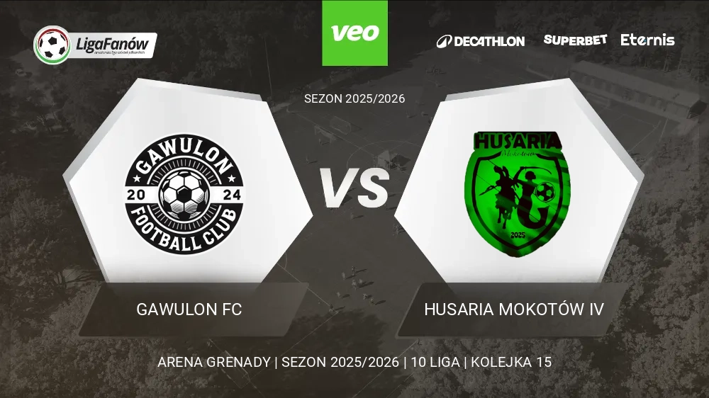 Gawulon FC - Husaria Mokotów IV (Wiosna 2026) 