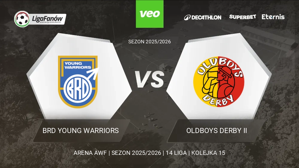 BRD Young Warriors - Oldboys Derby II (Wiosna 2026) 