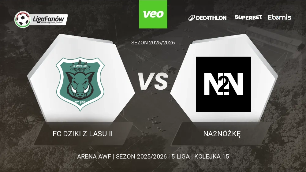 FC Dziki z Lasu II - Na2Nóżkę (Wiosna 2026) 