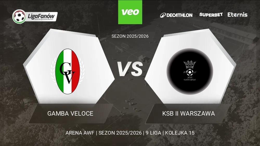Gamba Veloce - KSB II Warszawa (Wiosna 2026) 