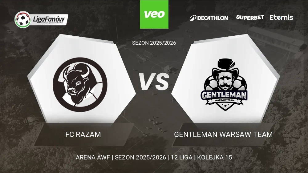FC Razam - Gentleman Warsaw Team (Wiosna 2026) 