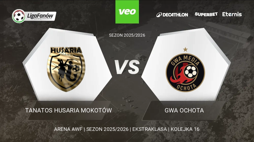 Tanatos Husaria Mokotów - GWA Ochota (Wiosna 2026) 