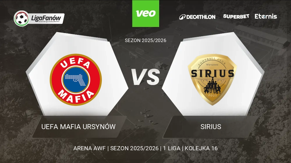 UEFA Mafia Ursynów - Sirius (Wiosna 2026) 