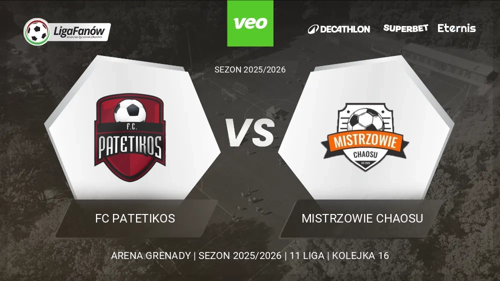 FC Patetikos - Mistrzowie Chaosu (Wiosna 2026) 