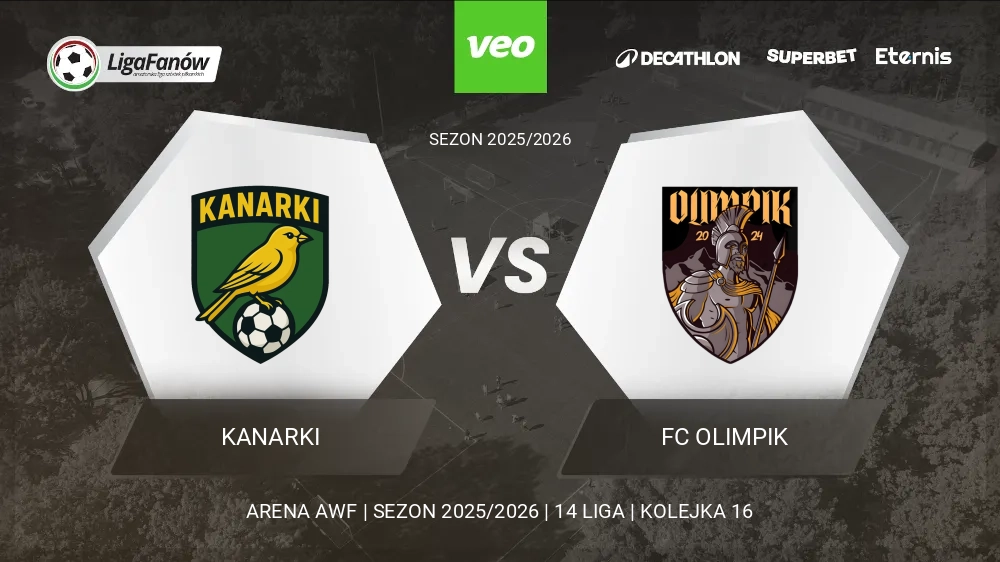 Kanarki - FC OLIMPIK (Wiosna 2026) 