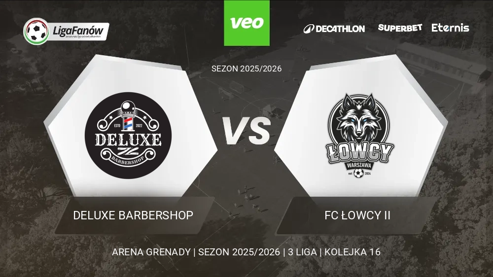 Deluxe Barbershop - FC Łowcy II (Wiosna 2026) 