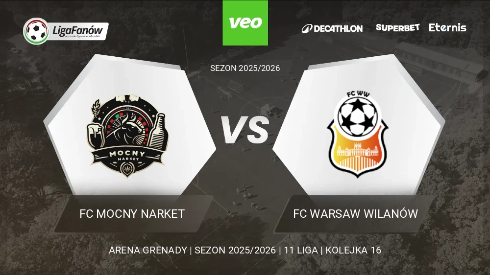 FC Mocny Narket - FC Warsaw Wilanów (Wiosna 2026) 