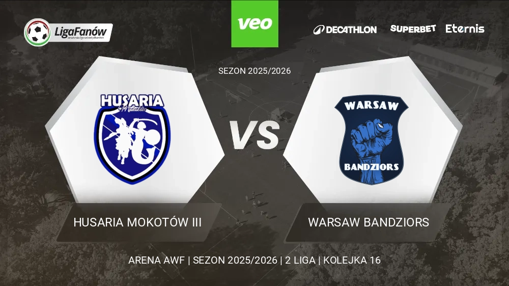 Husaria Mokotów III - Warsaw Bandziors (Wiosna 2026) 