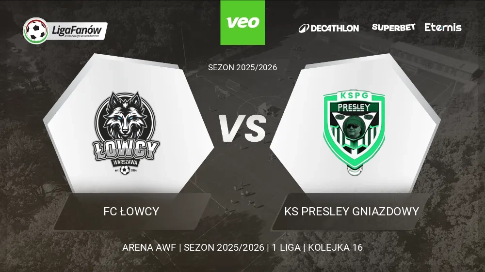 FC Łowcy - KS Presley Gniazdowy (Wiosna 2026) 