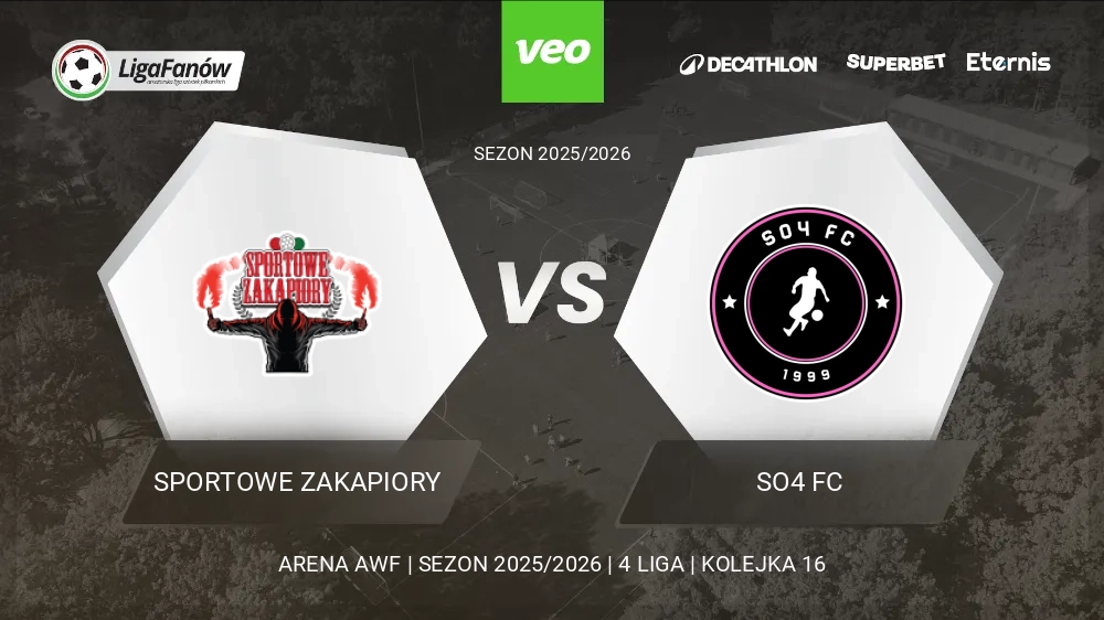 Sportowe Zakapiory - SO4 FC (Wiosna 2026) 