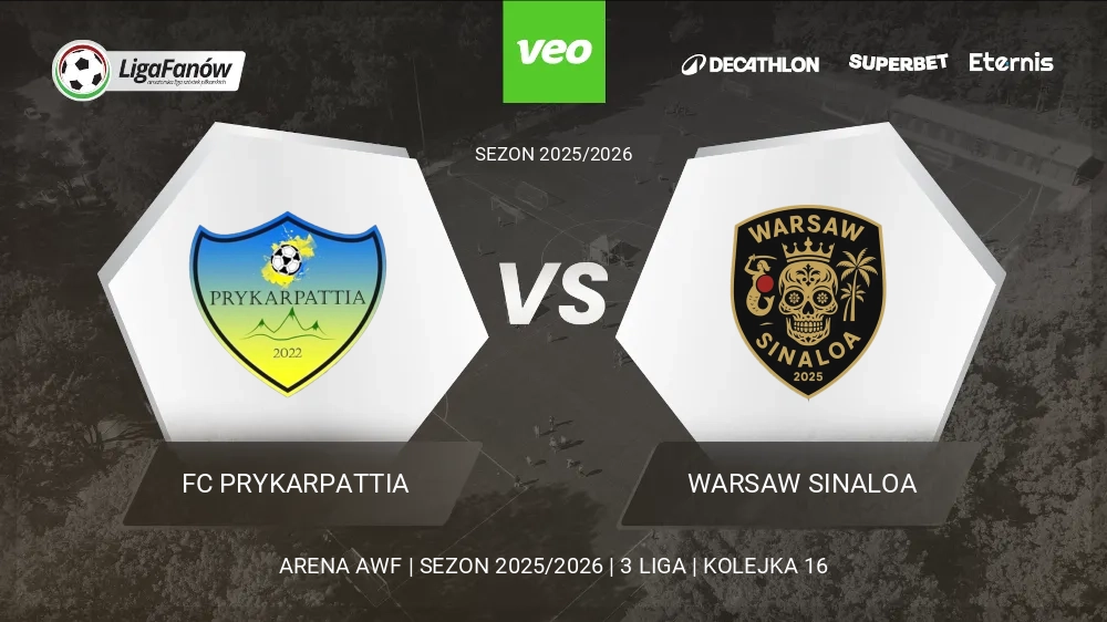 FC Prykarpattia - Warsaw Sinaloa (Wiosna 2026) 