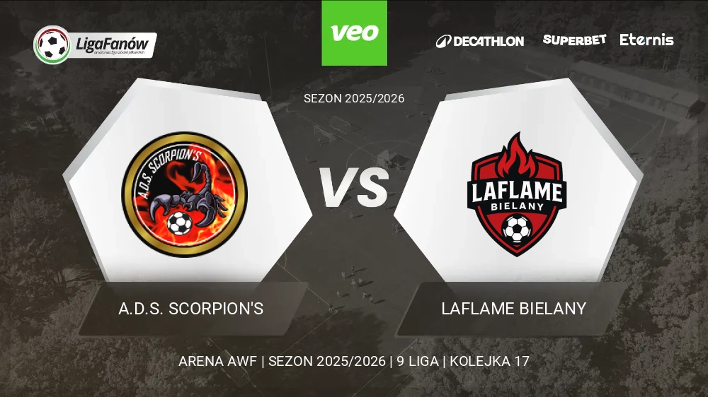 A.D.S. SCORPION'S - LaFlame Bielany (Wiosna 2026) 