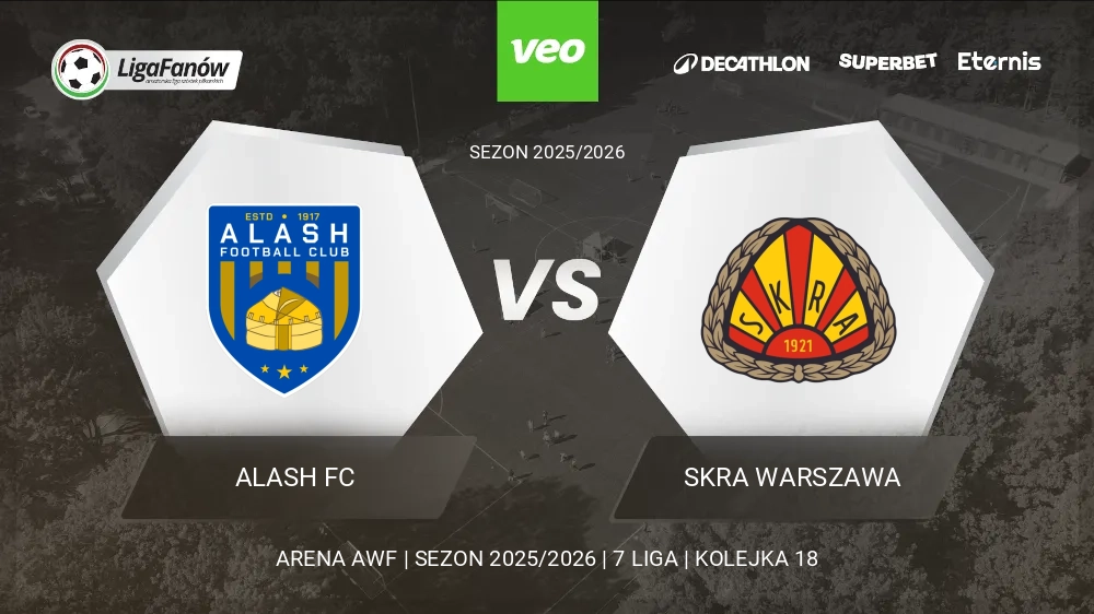 Alash FC - Skra Warszawa (Wiosna 2026) 