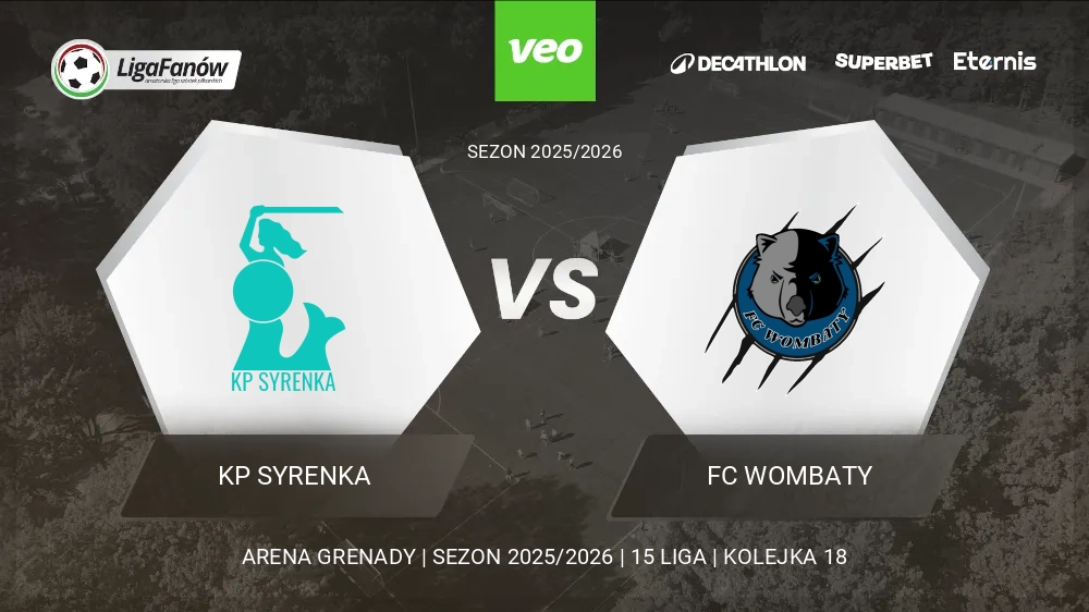 KP Syrenka - FC Wombaty (Wiosna 2026) 