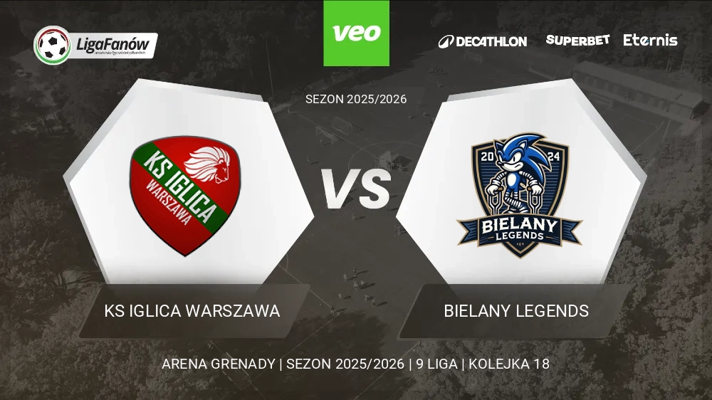 KS Iglica Warszawa - Bielany Legends (Wiosna 2026) 