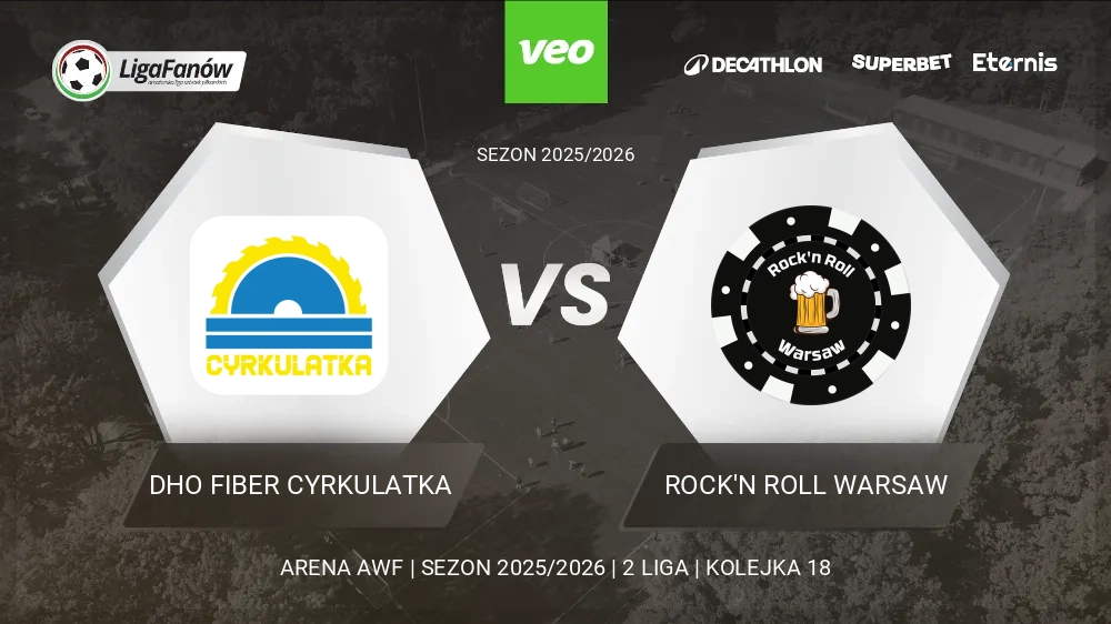 DHO FIBER Cyrkulatka - Rock'n Roll Warsaw (Wiosna 2026) 