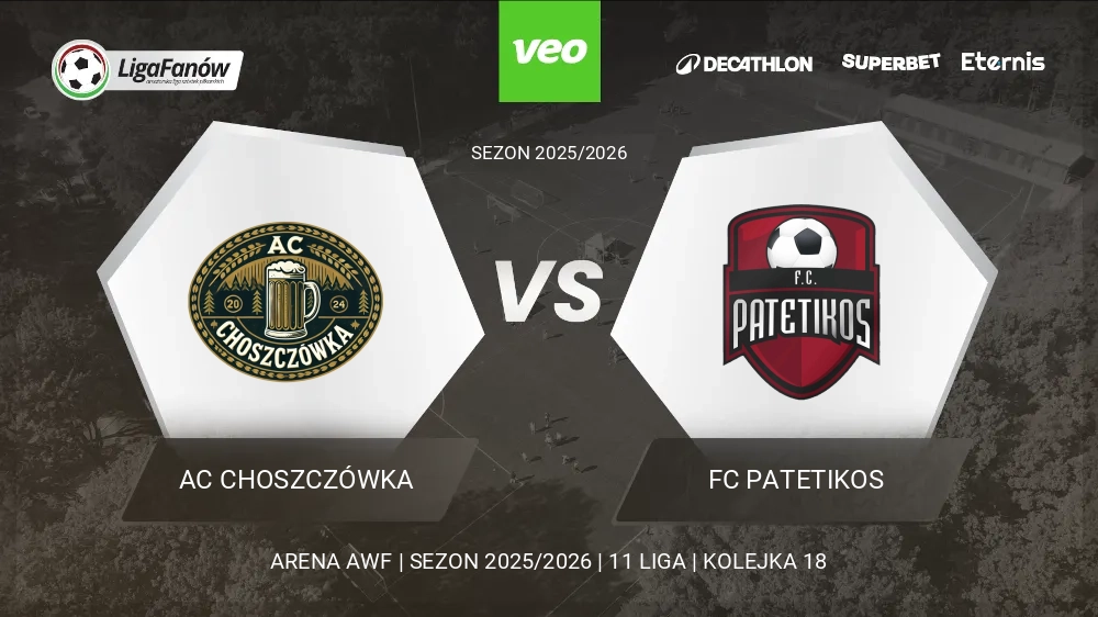 AC Choszczówka - FC Patetikos (Wiosna 2026) 