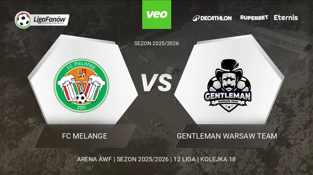 FC Melange - Gentleman Warsaw Team (Wiosna 2026) 