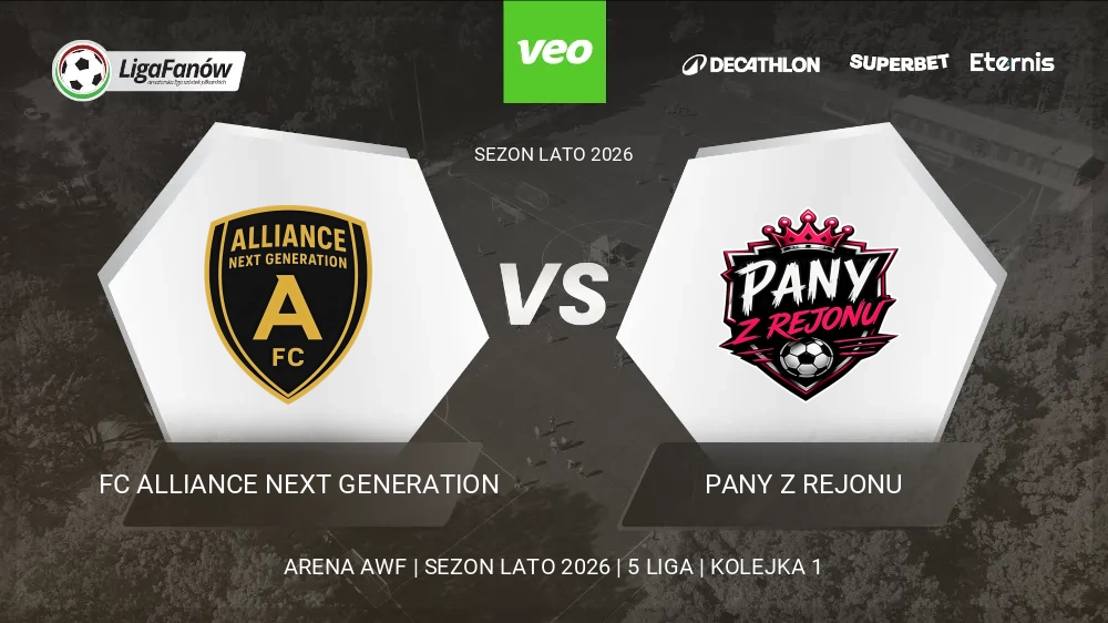 FC Alliance Next Generation - Pany z Rejonu (Lato 2026) 