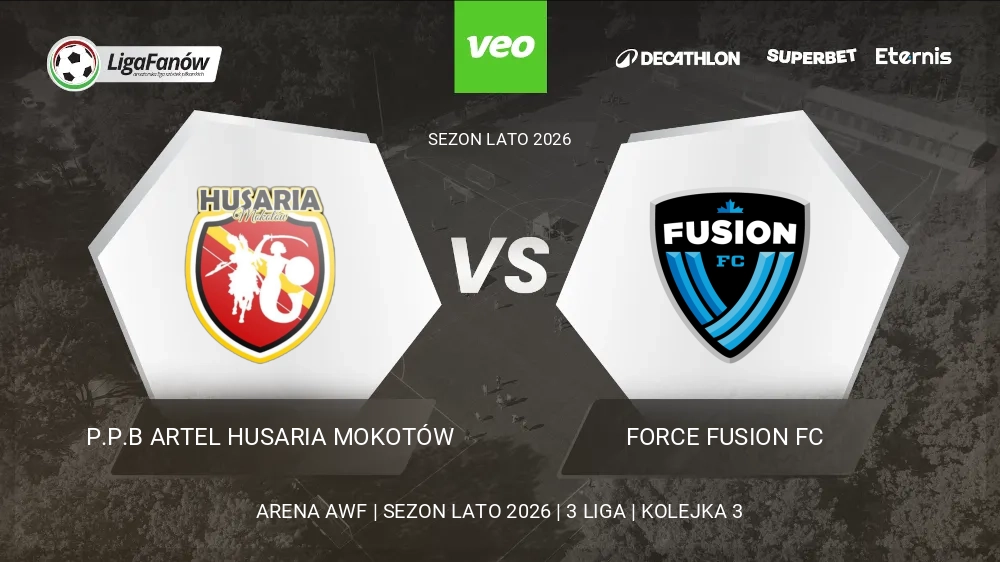 P.P.B Artel Husaria Mokotów - Force Fusion FC (Lato 2026) 