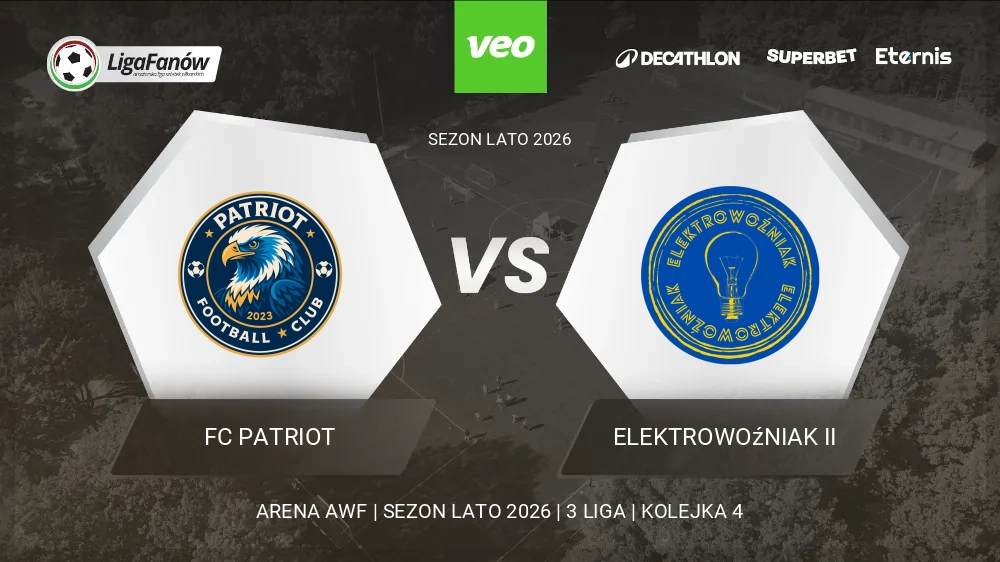 FC Patriot - Elektrowoźniak II (Lato 2026) 