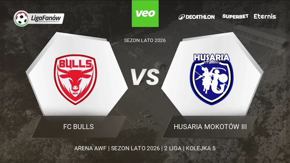 FC Bulls - Husaria Mokotów III (Lato 2026) 