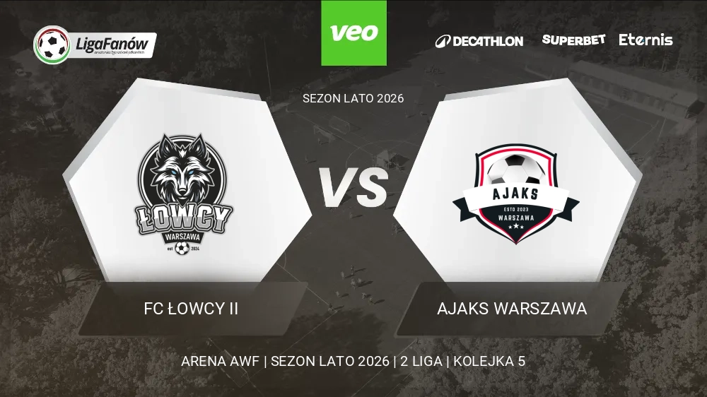 FC Łowcy II - Ajaks Warszawa (Lato 2026) 