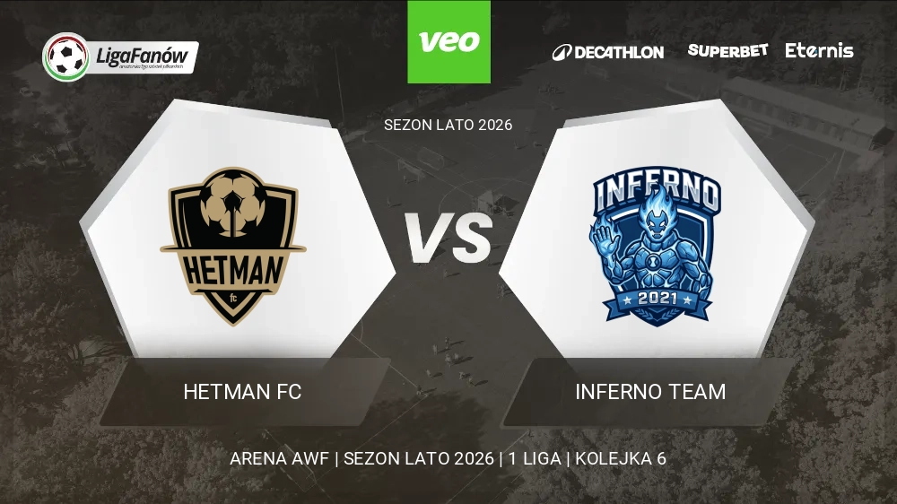 Hetman FC - Inferno Team (Lato 2026) 