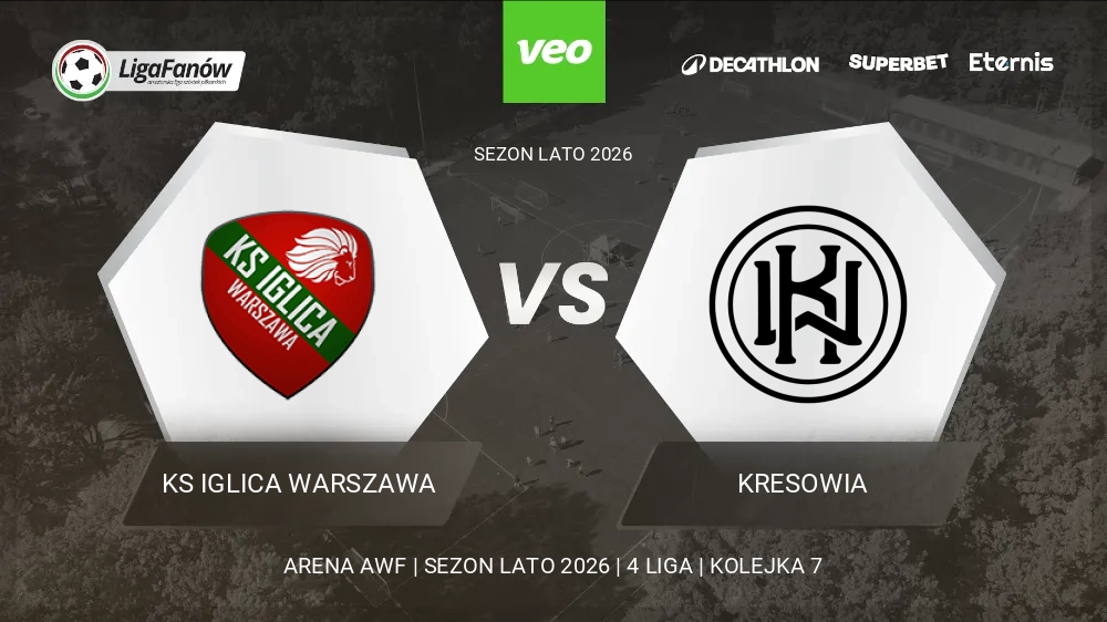 KS Iglica Warszawa - Kresowia Warszawa (Lato 2026) 