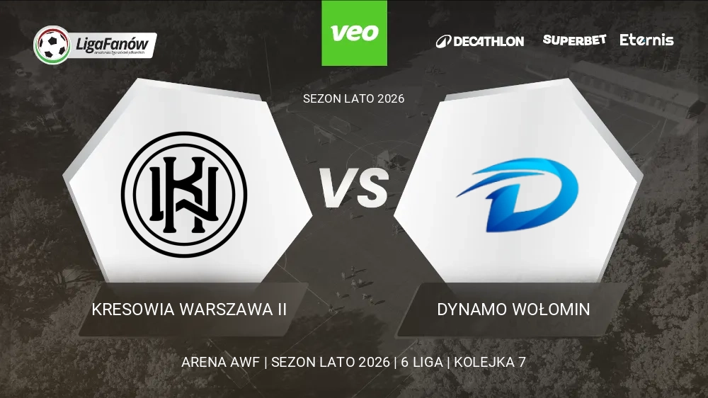 Kresowia Warszawa II - Dynamo Wołomin (Lato 2026) 