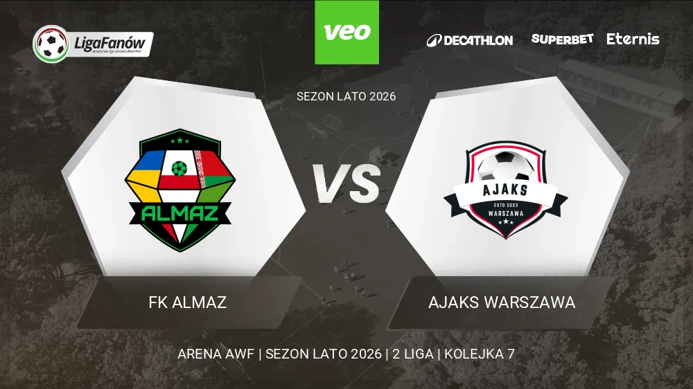 FK Almaz - Ajaks Warszawa (Lato 2026) 