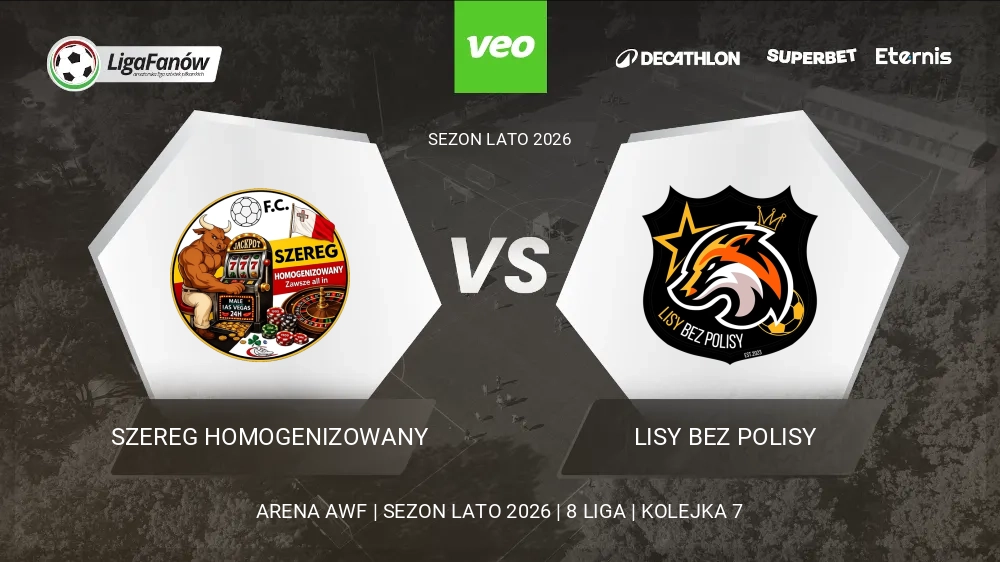 Szereg Homogenizowany - Lisy Bez Polisy (Lato 2026) 