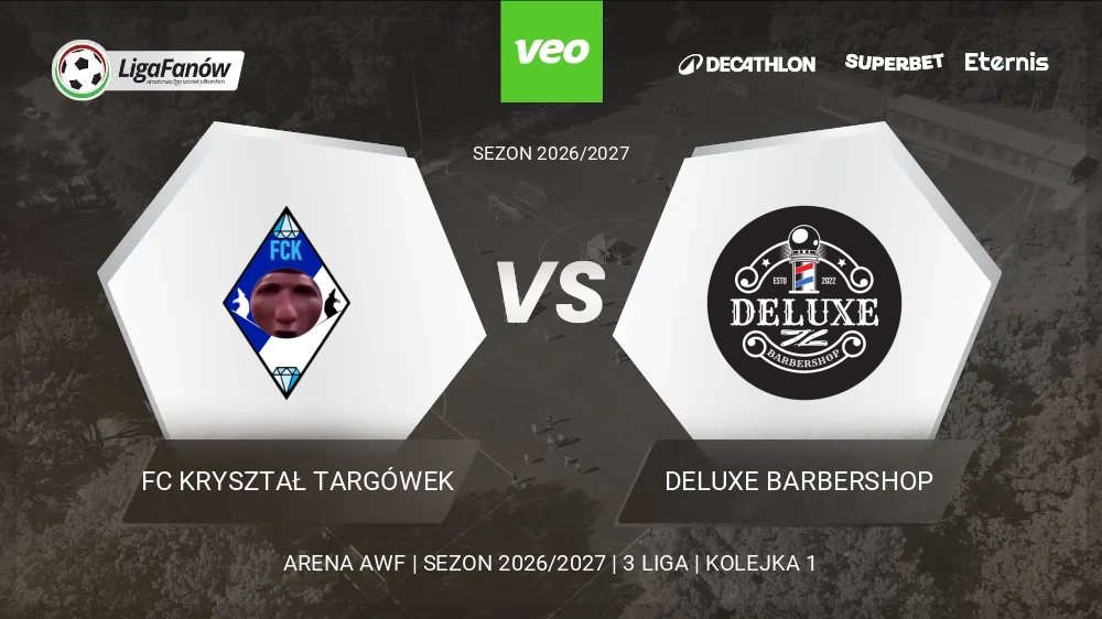 FC Kryształ Targówek - Deluxe Barbershop (Jesień 2026) 