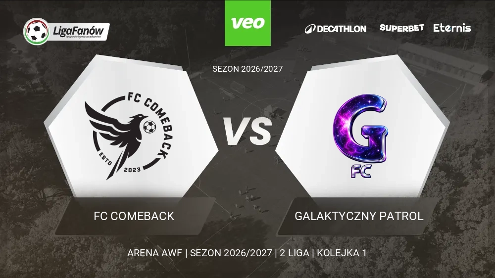 FC COMEBACK - Galaktyczny Patrol (Jesień 2026) 