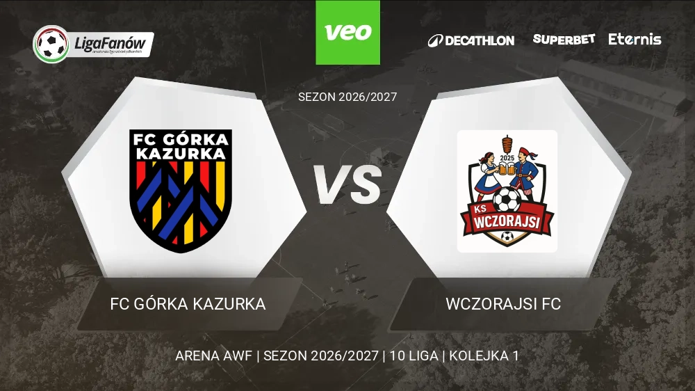 FC Górka Kazurka - Wczorajsi FC (Jesień 2026) 