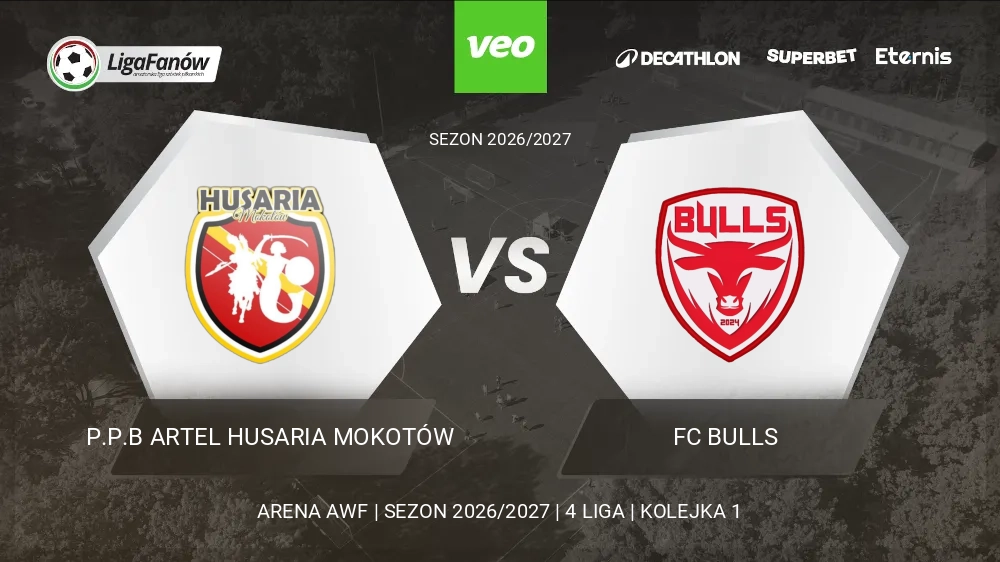 P.P.B Artel Husaria Mokotów - FC Bulls (Jesień 2026) 
