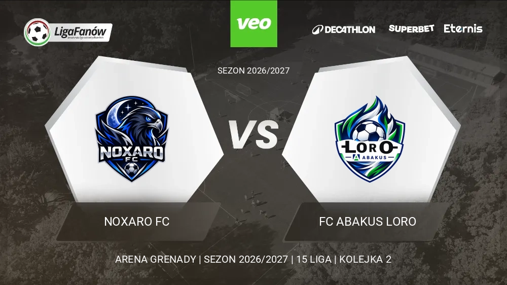 NOXARO FC - FC Abakus Loro (Jesień 2026) 