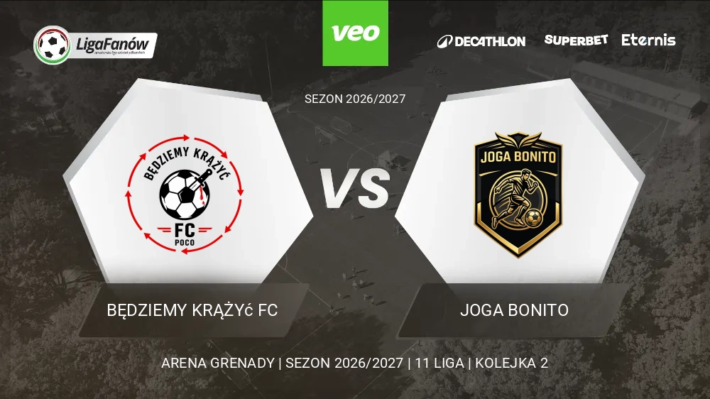 Będziemy krążyć FC - Joga Bonito (Jesień 2026) 